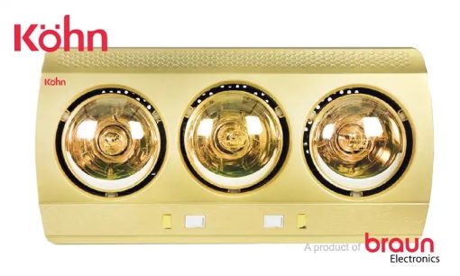 Đèn Sưởi Nhà Tắm Kohn 3 Bóng