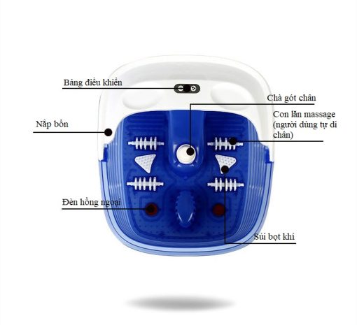 Bồn Ngâm Massage Chân Fuss