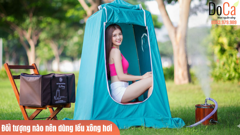Ai nên sử dụng lều xông hơi? Phân nhóm đối tượng chi tiết