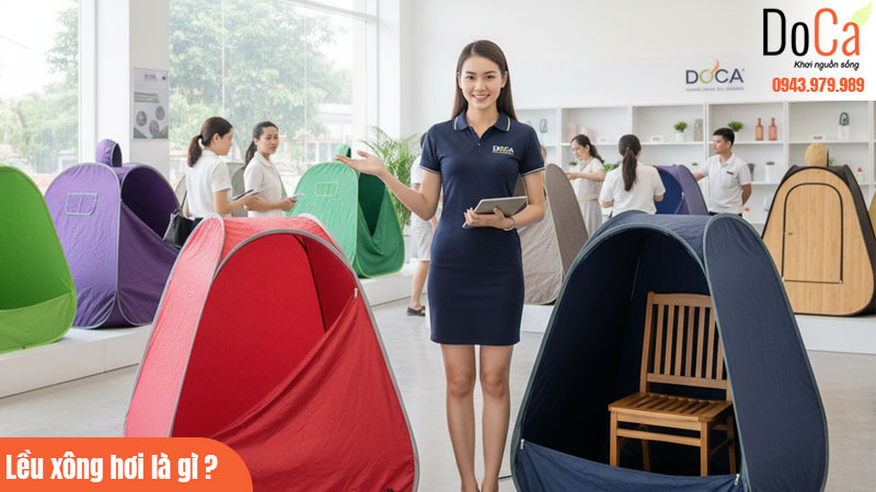 Phân loại các loại lều xông hơi hiện nay