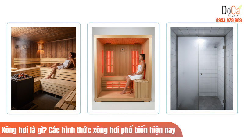 Xông hơi là gì? Các hình thức xông hơi phổ biến hiện nay