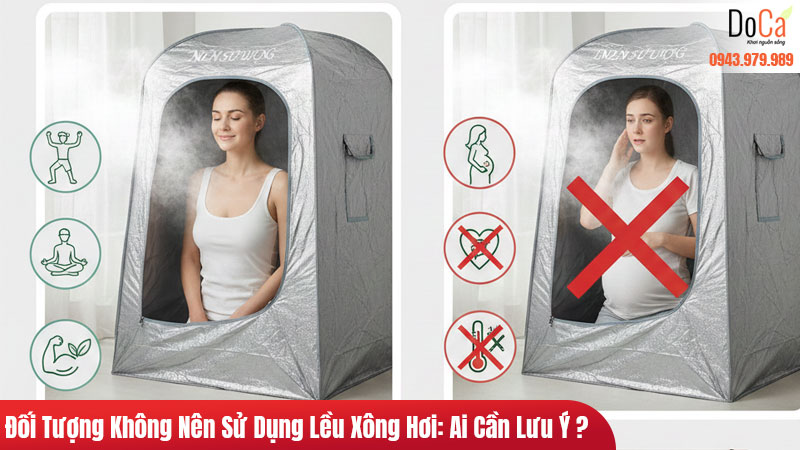 Đối Tượng Không Nên Sử Dụng Lều Xông Hơi: Ai Cần Lưu Ý?