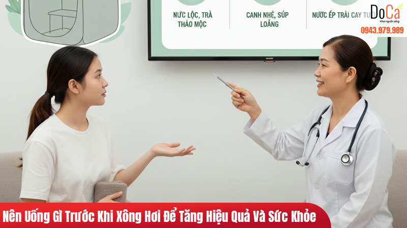 Nên Uống Gì Trước Khi Xông Hơi Để Tăng Hiệu Quả Và Sức Khỏe